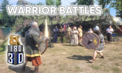 Warrior Battles in VR 180° 3D ⚔️ II Poznań Odyssey – A Journey Through the Ages (2026)