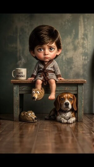 💔🪄 ✨Sad Little One✨😞🐶