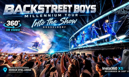 Backstreet Boys Into The Millennium 2026 LIVE Concert | Opening Intro in 360° VR | Düsseldorf, Germany