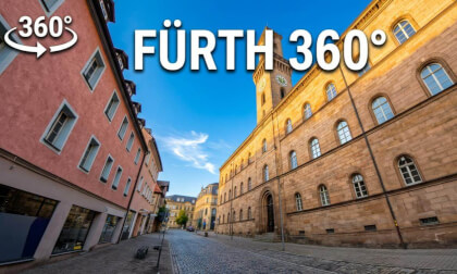 Fürth im Wandel 360°: Eine interaktive Tour durch die Kleeblattstadt