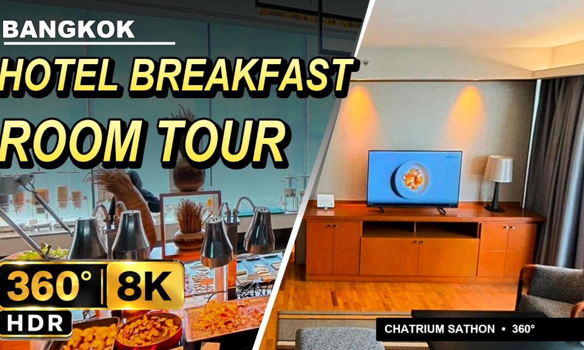 Chatrium Sathon Bangkok in 360° | Breakfast & Room Tour | 8K HDR