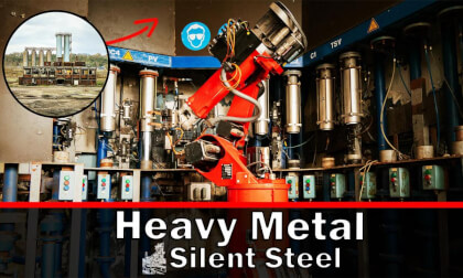 Inside the Lost Steelworks: Chertal Steel Factory (VR 360° Urbex)