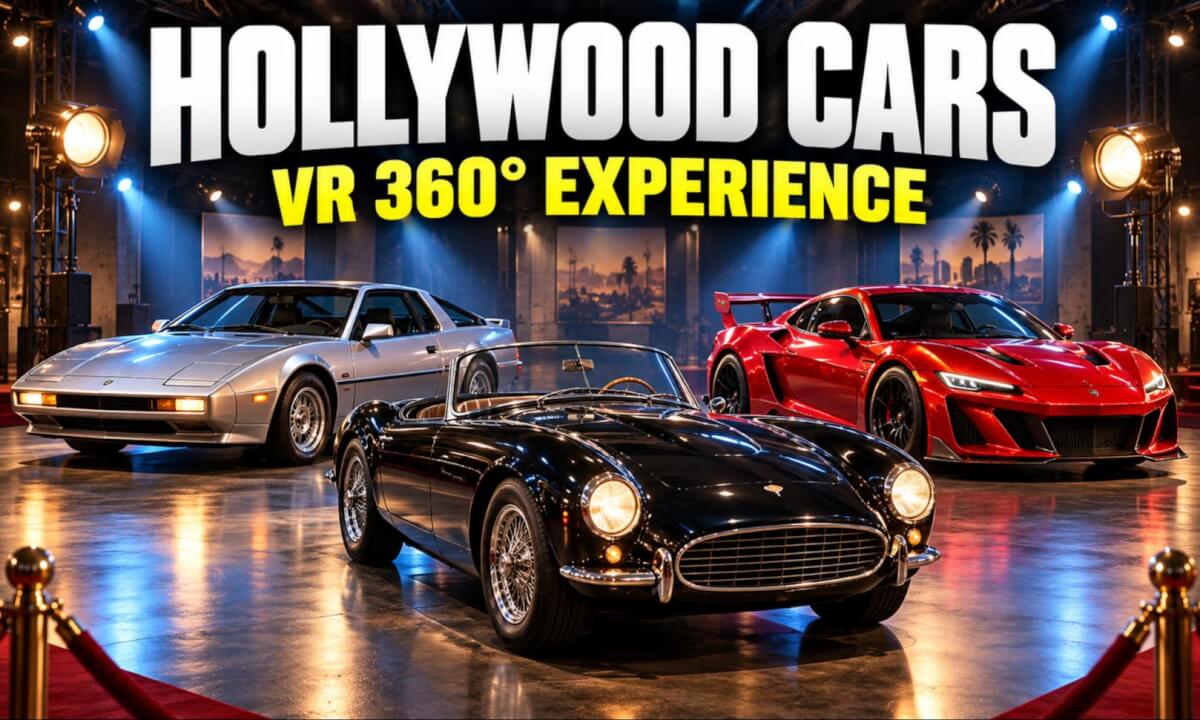 Hollywood Movie Cars in VR | DeLorean, Batmobile & More