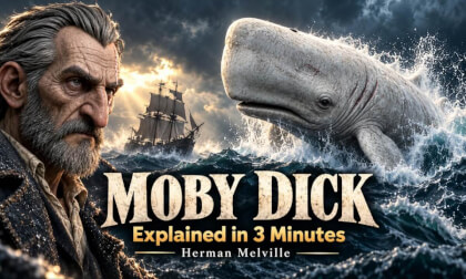 Moby Dick Explained in 3 Minutes | Ahab’s Obsession & the White Whale
