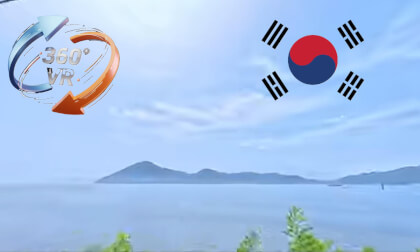 Namhae Coastal Road 2 :   From Daraengi Village to Mijo Port . 남해 해안도로 2, 다랭이마을에서 미조항까지.