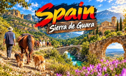 Horsebackriding Adventure through the Sierra de Guara spain