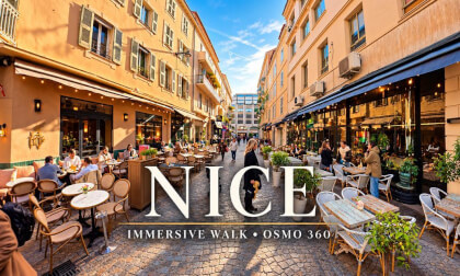 Walking Through Nice, France