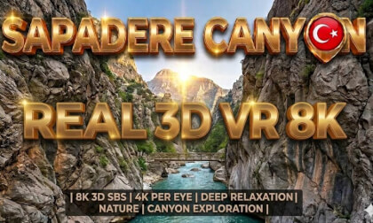 TURKEY: Sapadere Canyon Expedition | Real 3D Cinematic VR Walking Tour
