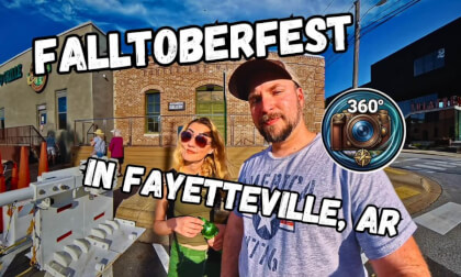 We Walked All 7 Blocks of Fayetteville Falltoberfest in 360° VR!