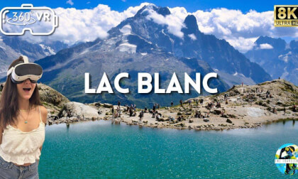 Is This the Most Beautiful View in the Alps? | 8K 360° VR Lac Blanc Hike, Chamonix, France