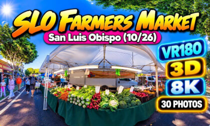 San Luis Obispo Farmers Market VR180 - October 2026