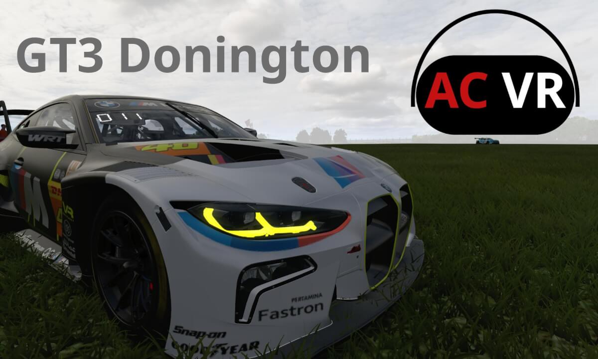Assetto Corsa VR - GT3 in Donington... does not end well