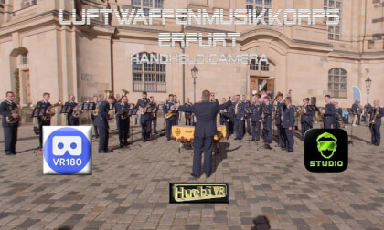 Luftwaffenmusikkorps Erfurt 8K VR180