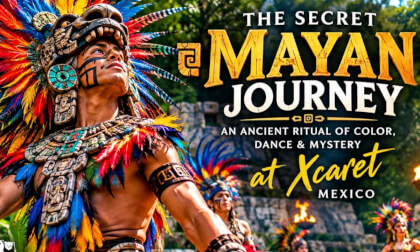 “The Secret Mayan Journey — An Ancient Ritual of Color, Dance & Mystery in the Jungles of Xcaret”
