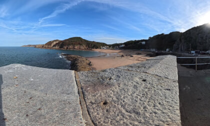 Greve de Lecq, Jersey 360  - 4 clips in one.