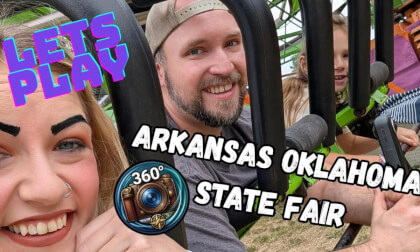 Extreme Carnival Ride Marathon: Arkansas Oklahoma State Fair (360 VR)