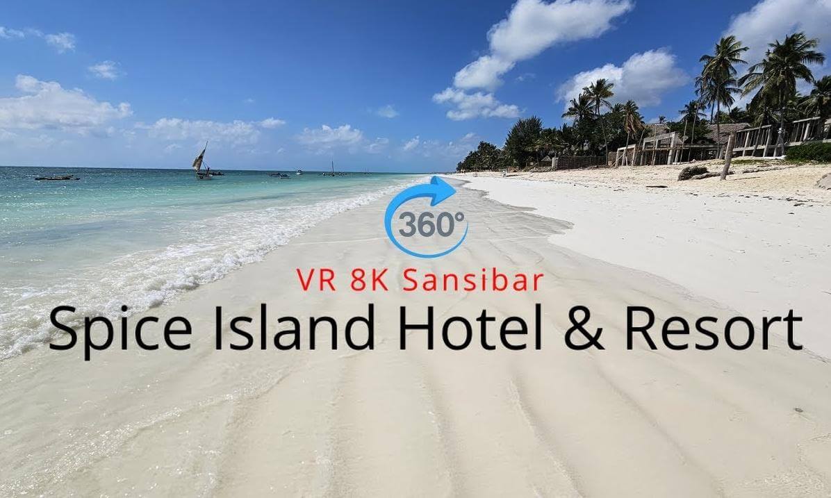 360° VR Ocean View & Pier at Spice Island Hotel and Resort Zanzibar