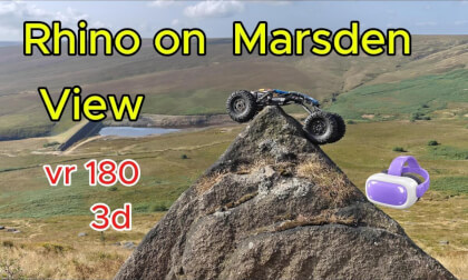 Rhino rc crawler at Marsden view Rocks