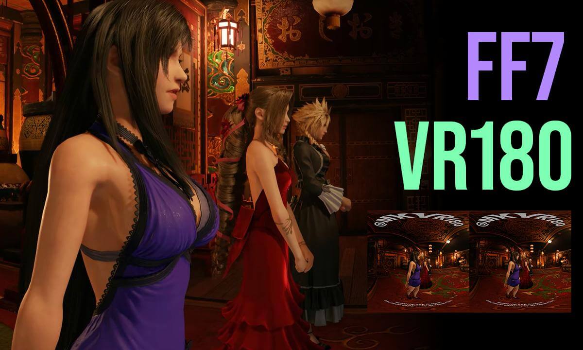 Final Fantasy VII Remake | Chapter 9, Don Corneo’s Audition | FF7 VR Machinima (VR180)