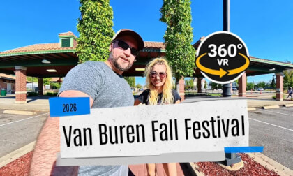 Walking the Historic Van Buren Fall Festival in 360° VR