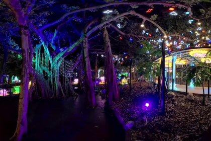 Chinese lantern festival in miami USA