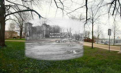 Kiel früher und heute: Schlossgarten - Teil 2 (VR180 3D 8K)