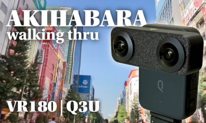 [8K VR180] AKIHABARA, walking thru | QooCam 3 Ultra (Q3U) VR180 Mod.