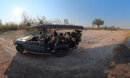 360 VR Experience -  Wilderness Kings Pool Camp - Game Drive View