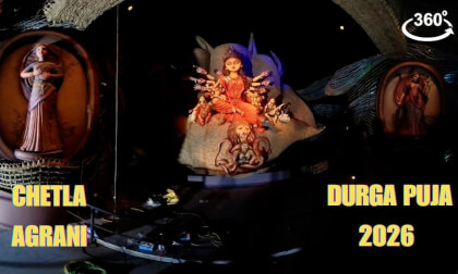 Chetla Agrani Durga Puja 2026 | 360°VR Pujo