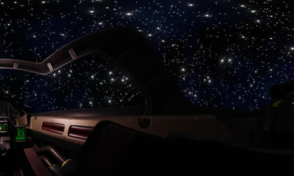 A tour of Earth's orbit in a spacecraft