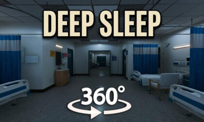 [360° VR] Find Peace in the Hospital Ward at Night