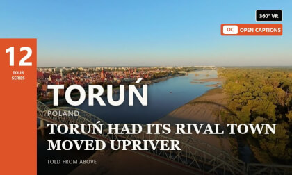The Rival Bank of Toruń — 360° VR guided tour 12/1000 · Toruń, Poland · captions