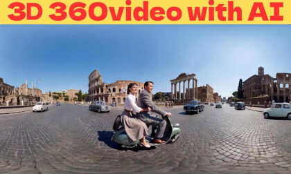 "A Roman Holiday Revisited"  The 63rd 360° 3D VR Video