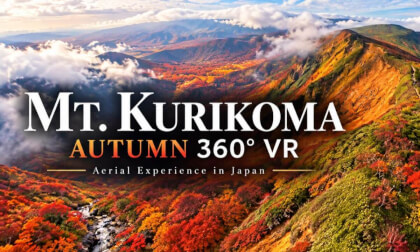 Mt. Kurikoma in Autumn 🍁 | Breathtaking Japan 360° VR Aerial Experience