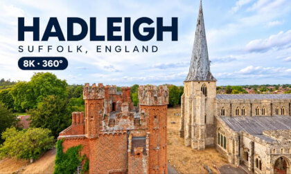Hadleigh, Suffolk | River, Church & Countryside in 8K 360° Drone Tour