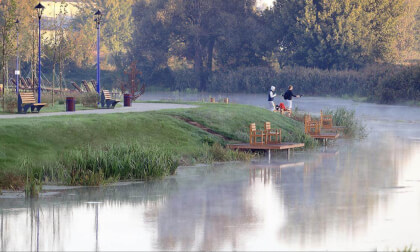 Irpin Embankment Walk 360° | Scenic Riverfront Tour