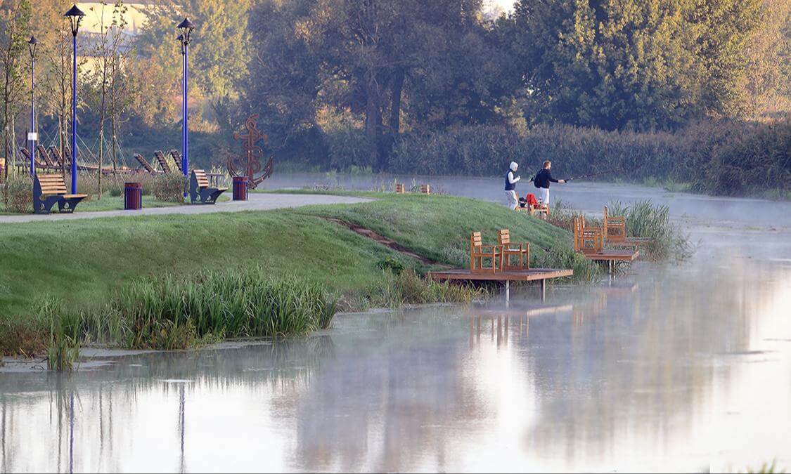 Irpin Embankment Walk 360° | Scenic Riverfront Tour