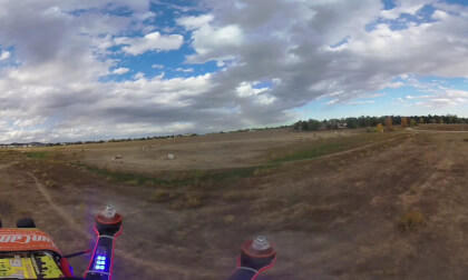 Surviving a Full Send with a 360 Cam on a 7" Drone