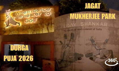 Jagat Mukherjee park Durga Puja 2026 | 360°VR Pujo