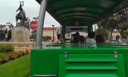 Balboa Park Tram, San Diego, CA Flat 3D VR Video Balboa Park Tram, San Diego, CA Flat 3D VR