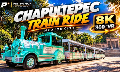 Chapultepec Forest Train Ride | Mexico City in 8K 360° VR