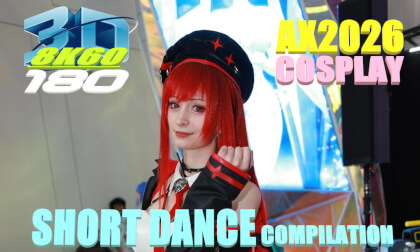 Anime Expo 2026, Short Dance Compilation, 3D VR180 Cosplay, AX2026, アニメエキスポ2026, ショートダンス #cosplay