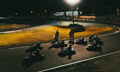 Primera competencia de Karting