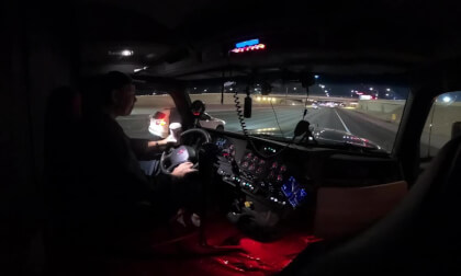 Predawn Ride Through Vegas