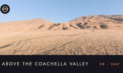 Above the Coachella Valley | 8K 360° Desert Flight