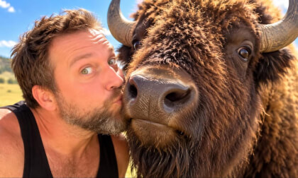 Come Chill With the Buffalos and I in Immersive 360° VR