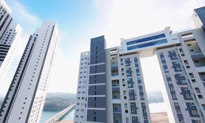 Dive between buildings  DJI Avata2 아바타2