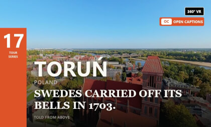 The Town of Craftsmen — 360° VR guided tour 17/1000 · Toruń, Poland · captions
