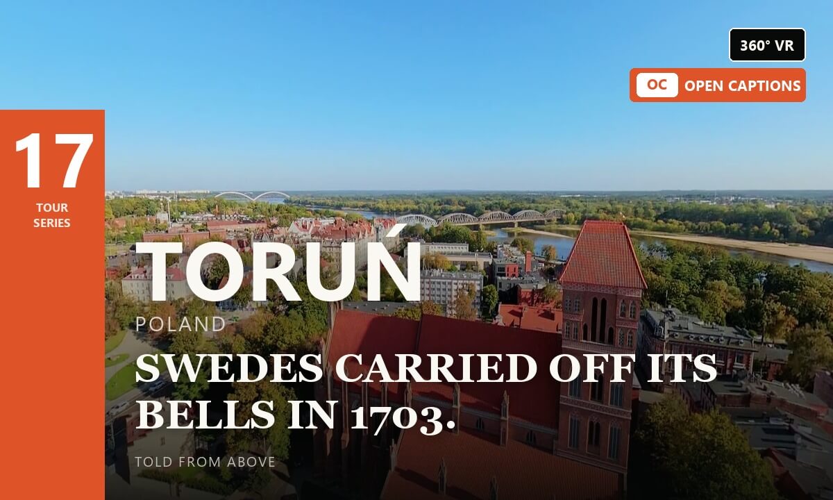 The Town of Craftsmen — 360° VR guided tour 17/1000 · Toruń, Poland · captions