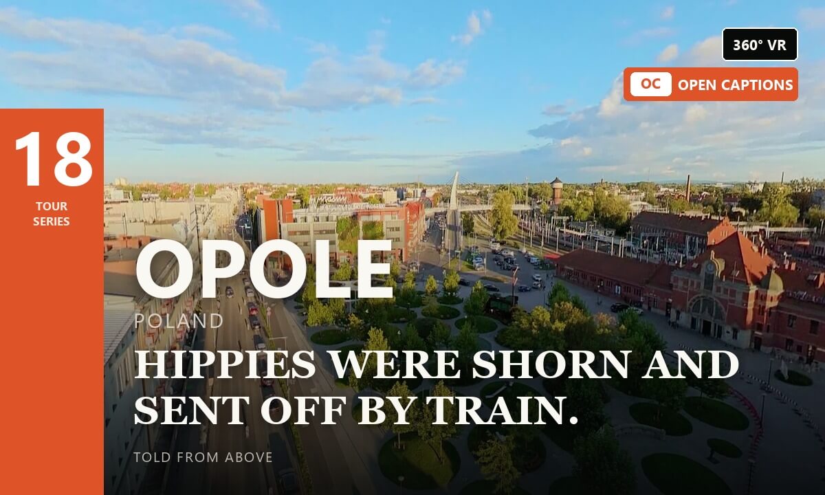 The Capital of Polish Song — 360° VR guided tour 18/1000 · Opole, Poland · captions